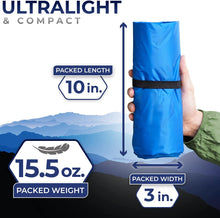 Load image into Gallery viewer, SmartRest S2 Ultralight Sleeping Pad - Blue