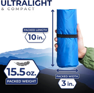 SmartRest S2 Ultralight Sleeping Pad - Blue