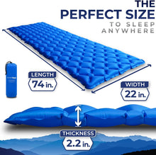 Load image into Gallery viewer, SmartRest S2 Ultralight Sleeping Pad - Blue