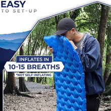 Load image into Gallery viewer, SmartRest S2 Ultralight Sleeping Pad - Blue